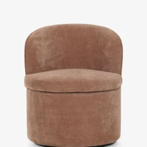 Sunil Swivel Dining Chair Color Rust